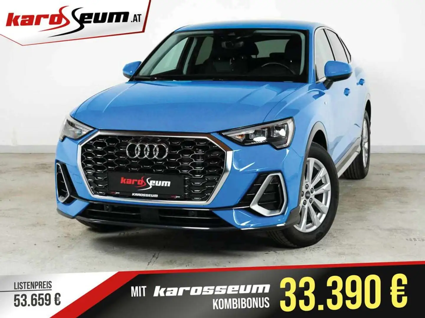 Audi Q3 35 TDI SB 2xS Line Aut.| PREMIUM SUV | 18'' Blau - 1