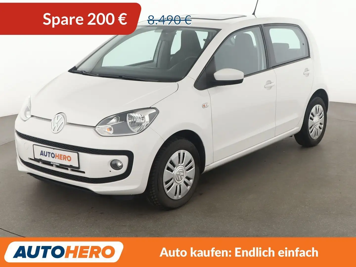 Volkswagen up! 1.0 Move up!*KLIMA*GARANTIE* Weiß - 1