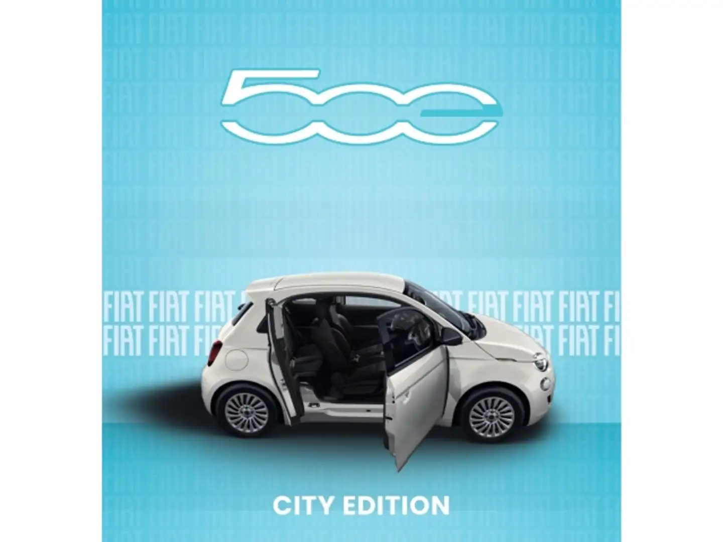 Fiat 500e Elektro City Edition 3+1 limitiertes Sondermodell Weiß - 1