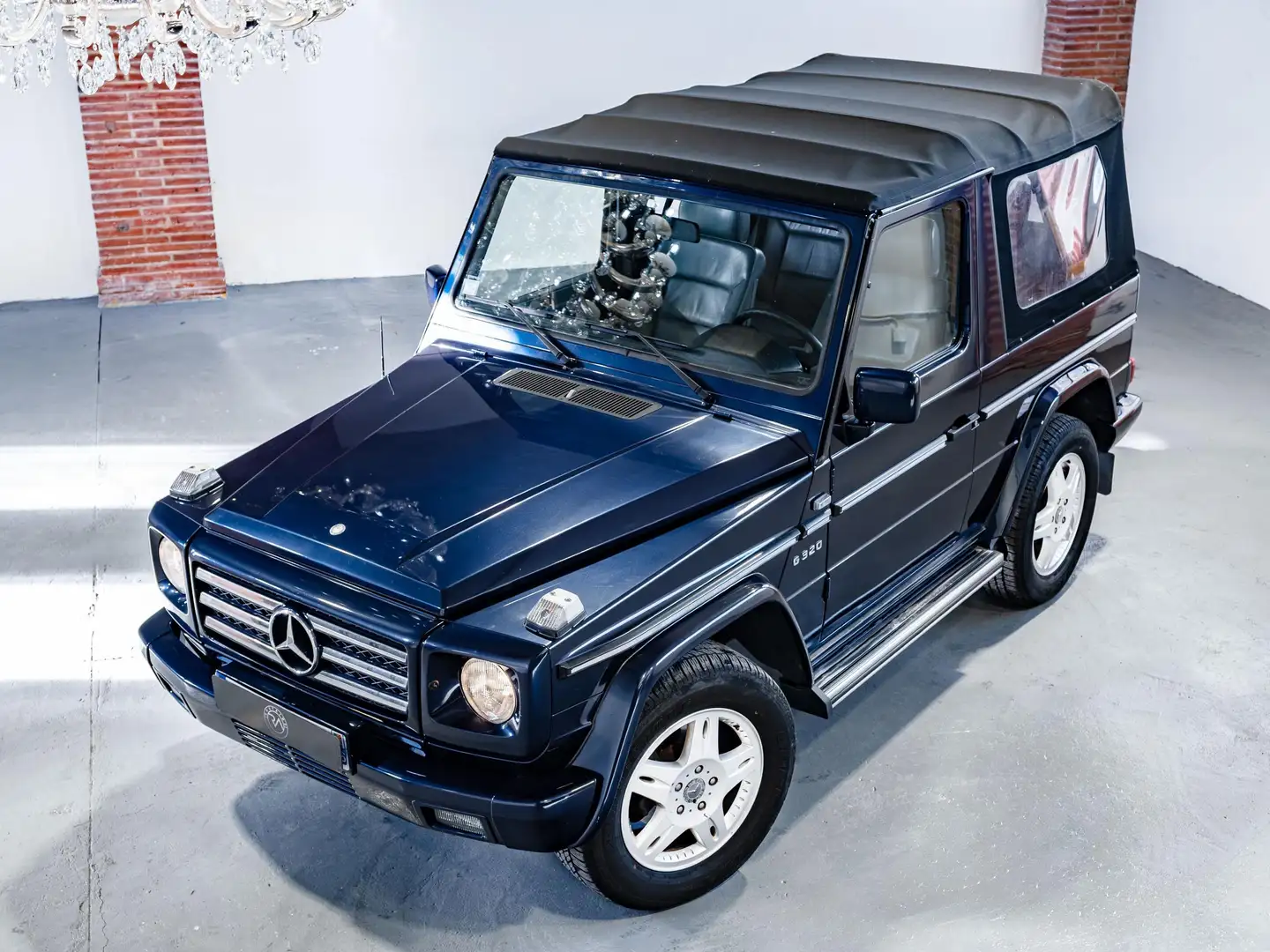 Mercedes-Benz G 320 G320 CABRIO BVA PRESTIGE 215 CV Blau - 1