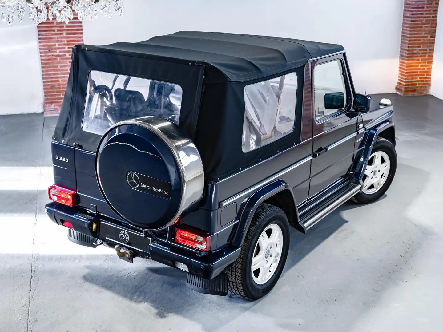 Mercedes-Benz G 320 G320 CABRIO BVA PRESTIGE 215 CV Blau - 2