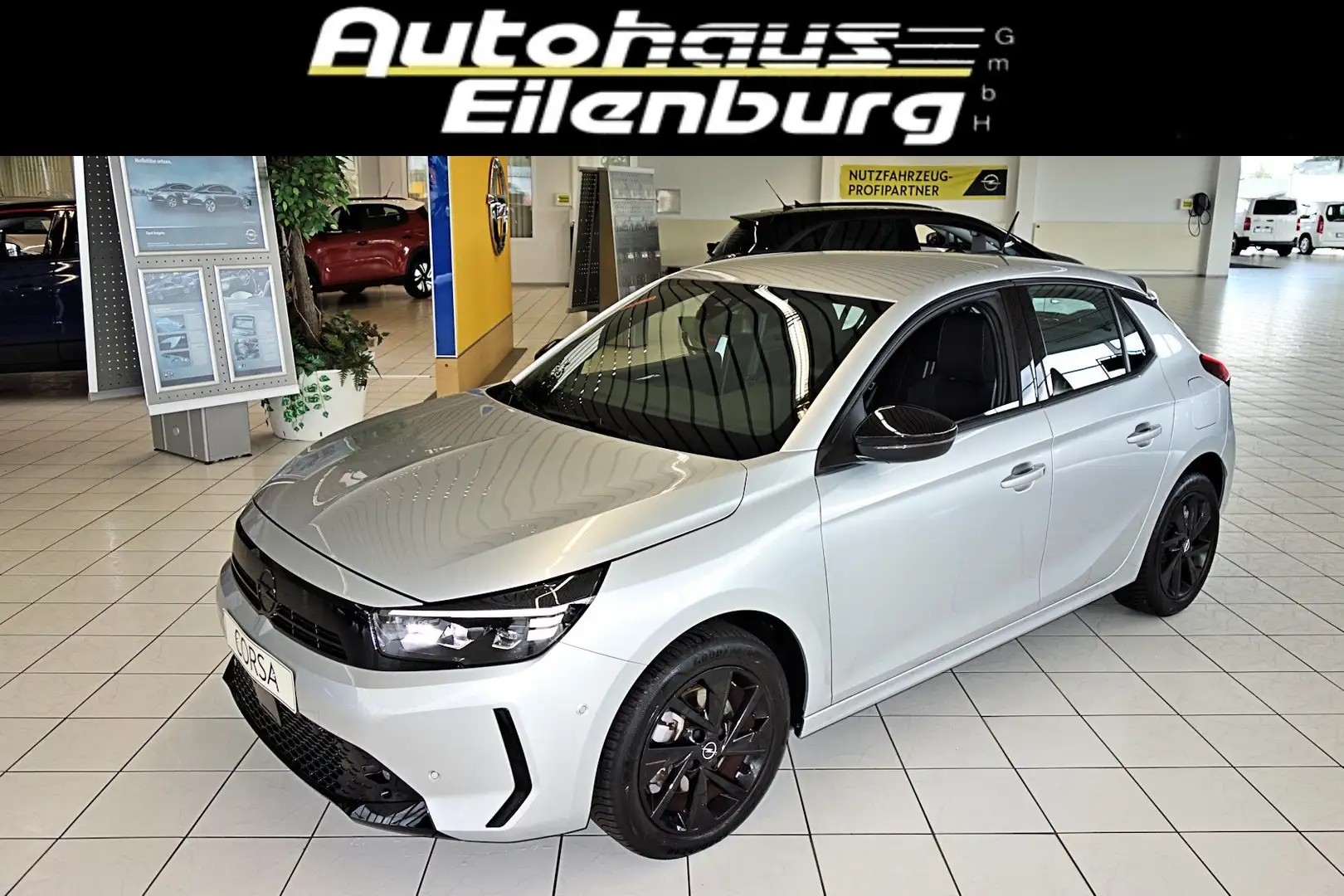 Opel Corsa 1.2 100PS GS LED-Matrixlicht,Rückfahrkamera Top Silber - 1