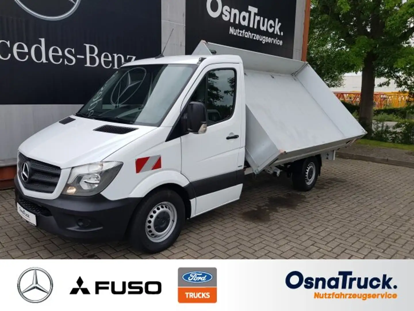 Mercedes-Benz Sprinter 314 CDI 3-Seitenkipper Wit - 1