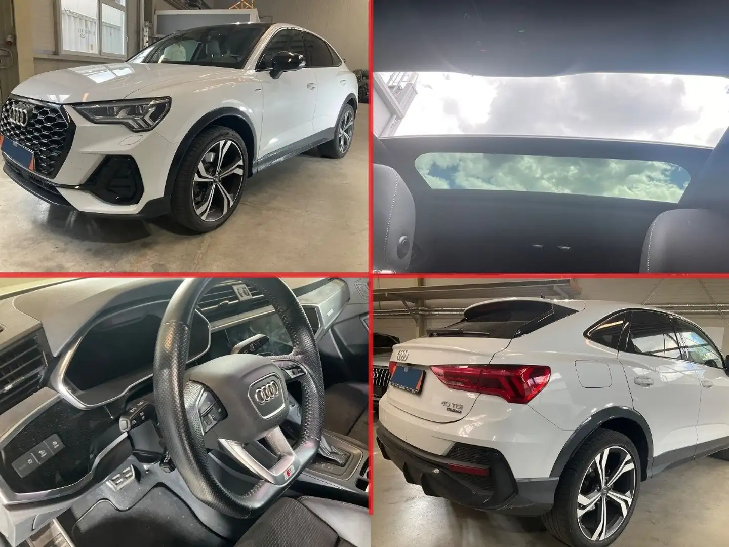 Audi Q3 SPORTBACK,40TDI,QUATTRO 2XS-LINE, TOP! Bianco - 1