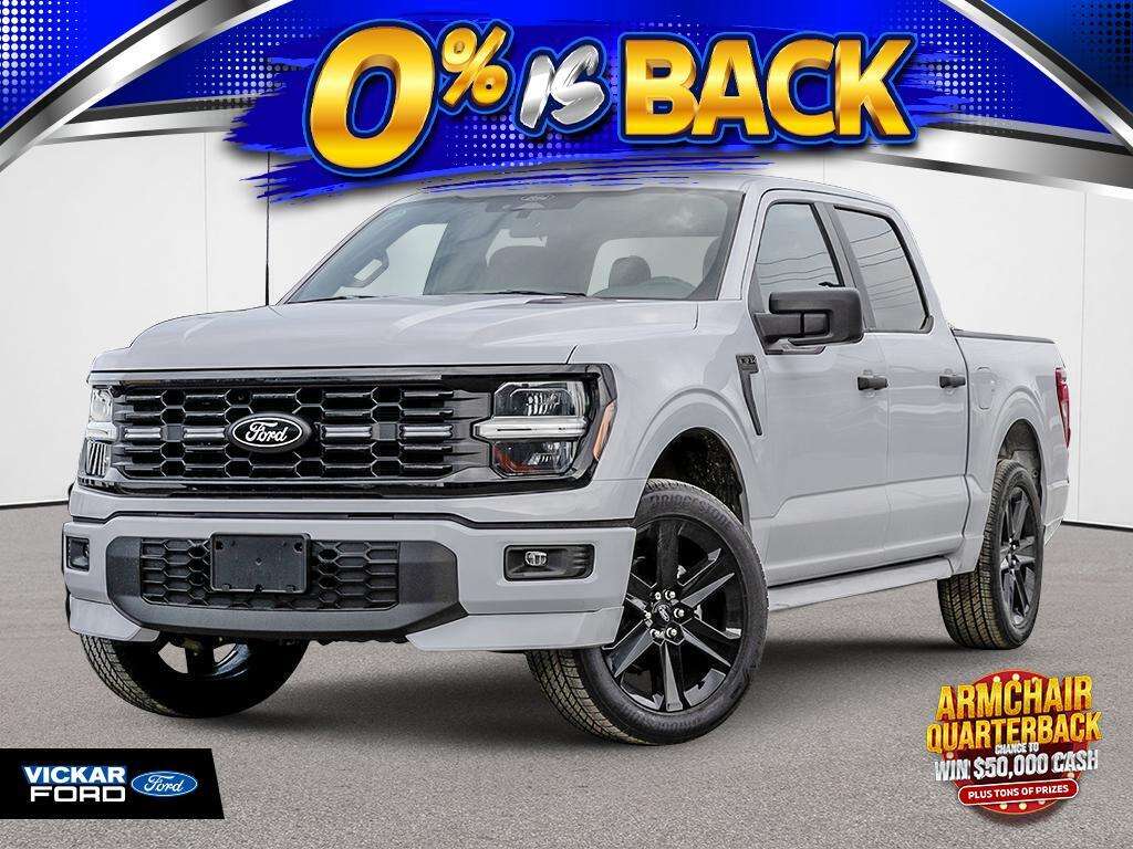Gray 2026 Ford F-150 Pickup Truck Four-Wheel Drive Automatic
