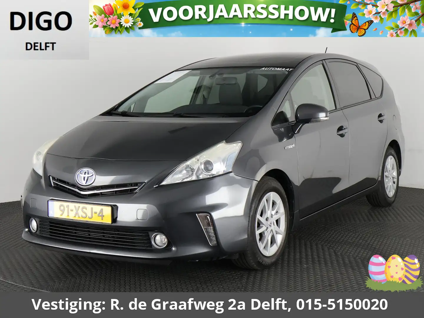Toyota Prius+ Prius Wagon 1.8 Aspiration 96g 7-persoons | Naviga Gris - 1