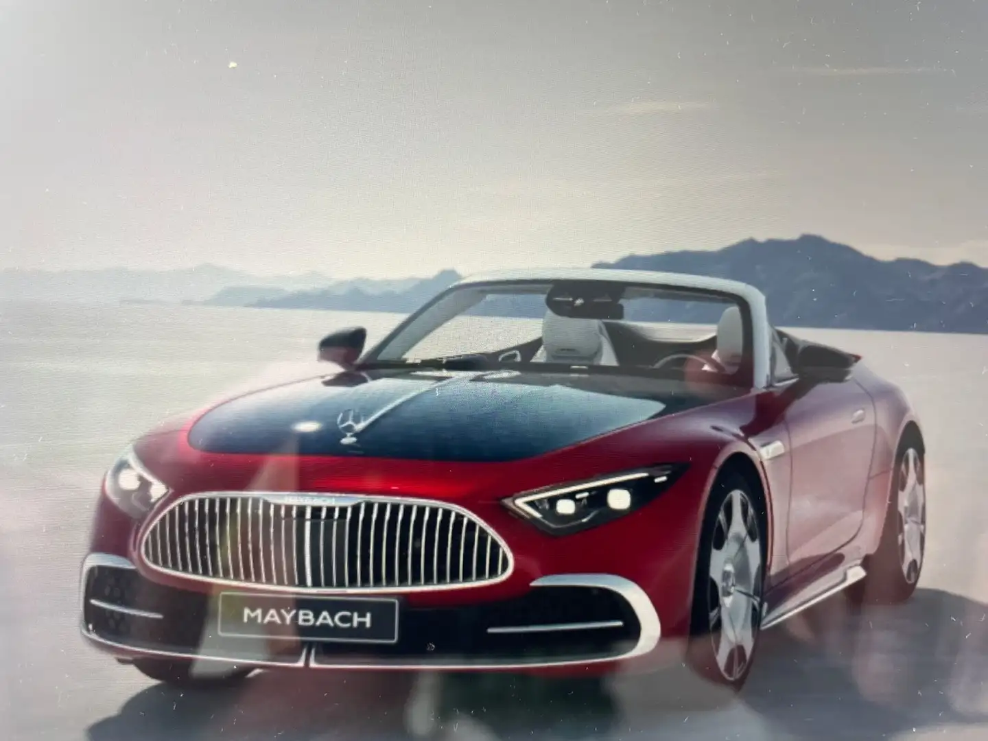 Mercedes-Benz SL 680 Maybach Pattern Monogram Series  2025 Roşu - 2