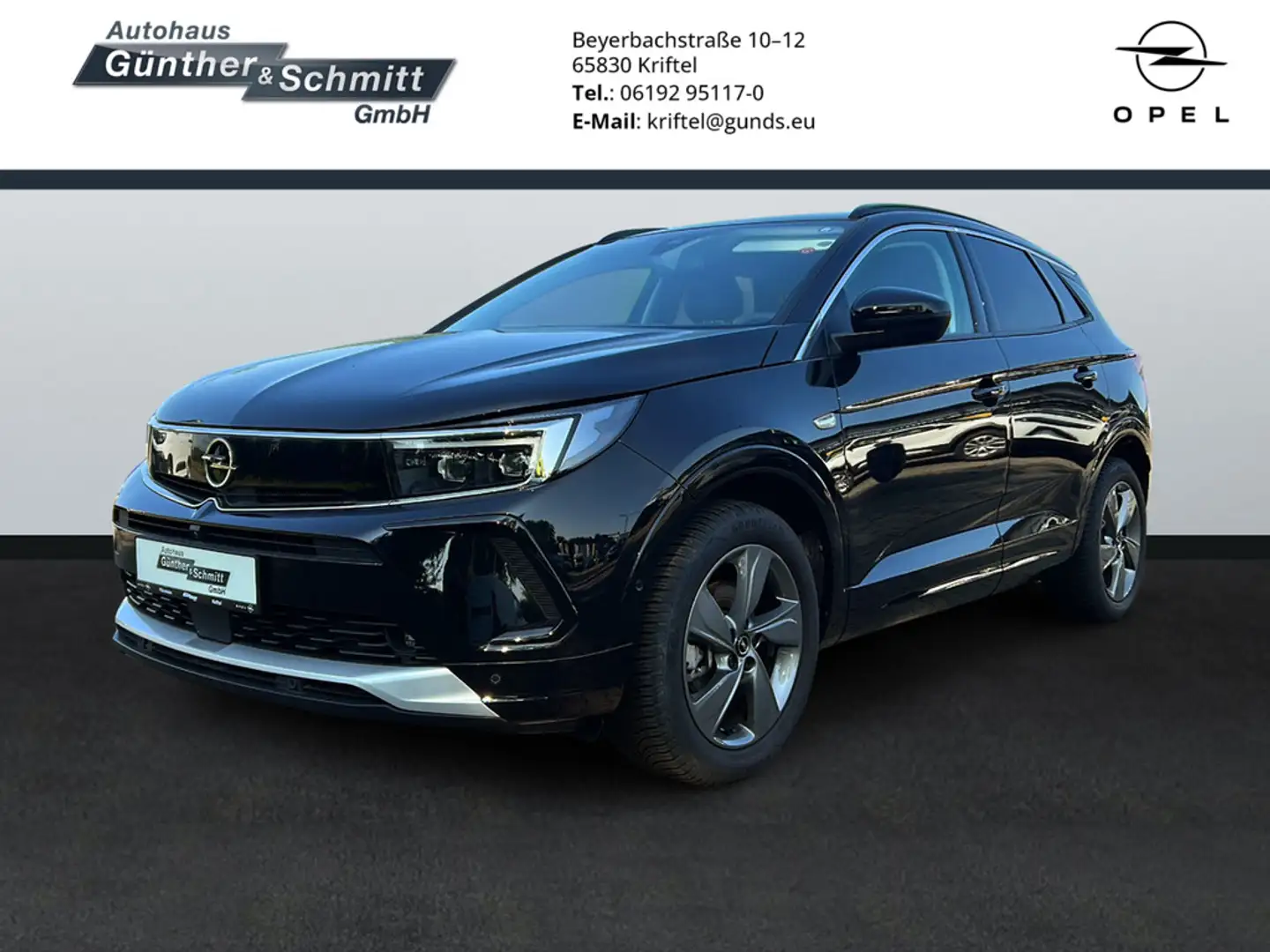 Opel Grandland 1.2 Elegance SHZ NAVI MATRIX-LED Schwarz - 1
