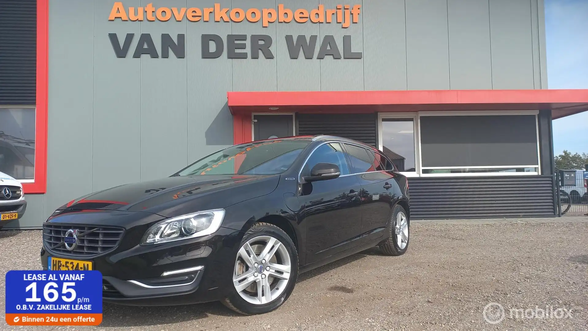 Volvo V60 2.4 D6 Twin Engine R-Design Negro - 1