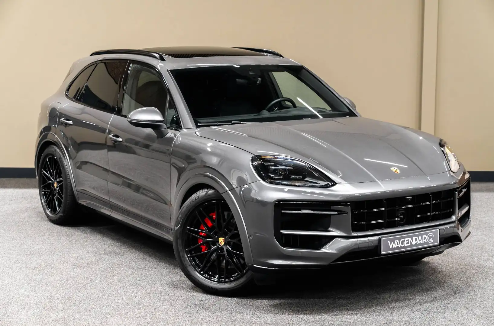 Porsche Cayenne S E-Hybrid SPORTDESIGN*HEADUP*ACHTERAS*SPUITLAAT Gris - 1