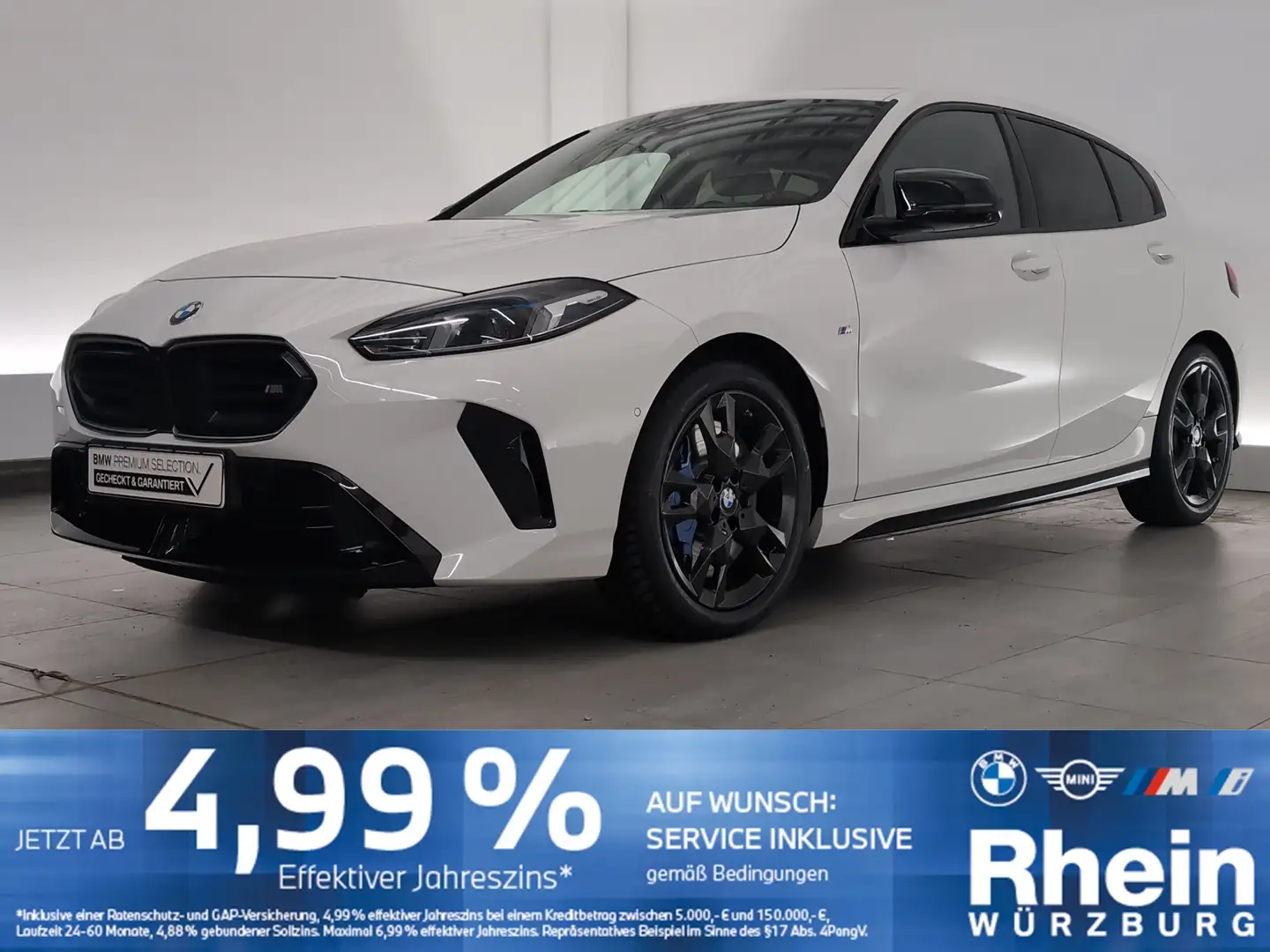BMW 135 M xDrive HUD/HiFi/Pano Weiß - 1