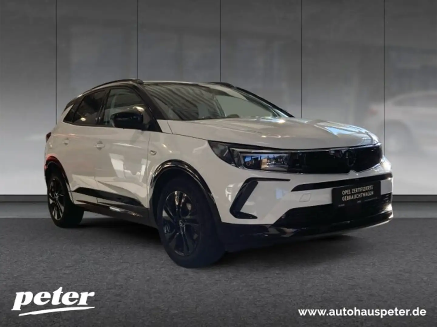 Opel Grandland Grandland 1.2 Turbo GS Line Klimaautomatik Alcantara Sitzheizung Weiß - 2