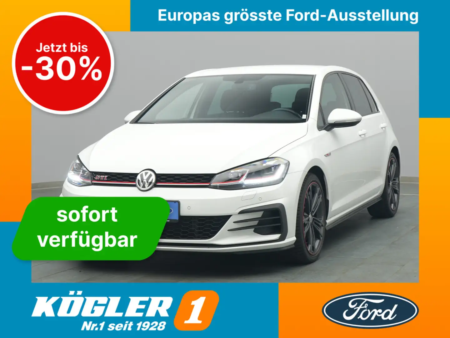 Volkswagen Golf VII GTI Performance 244PS Aut./Winter-P. Bianco - 1