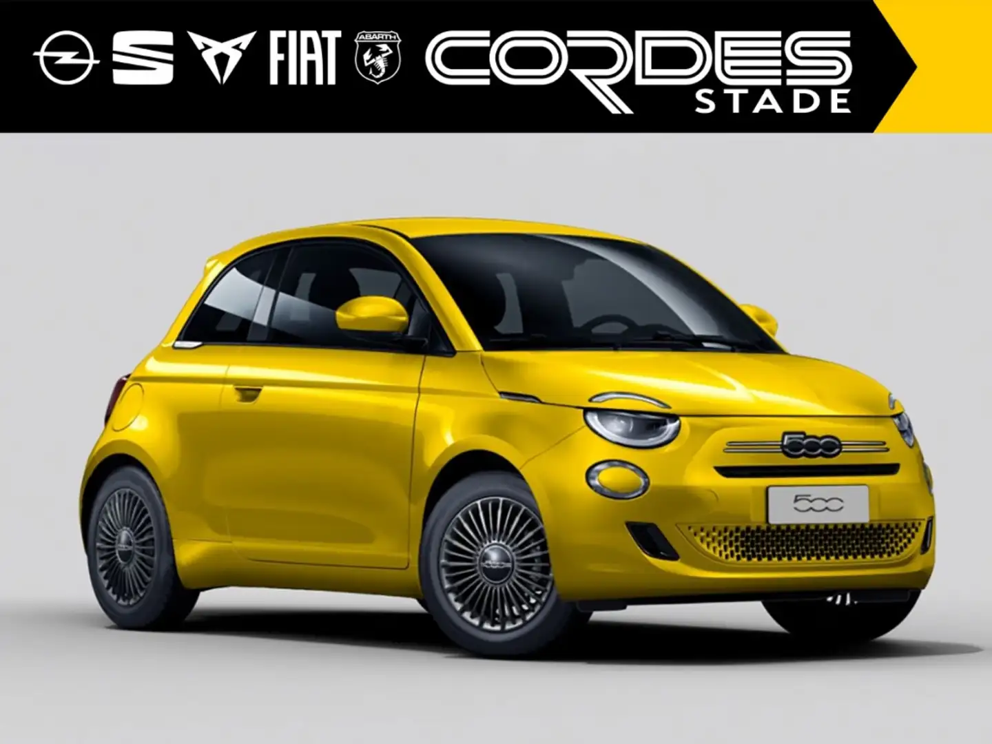 Fiat 500 1.0 Hybrid FireFly 48 kW (65 PS) TORINO Jaune - 2