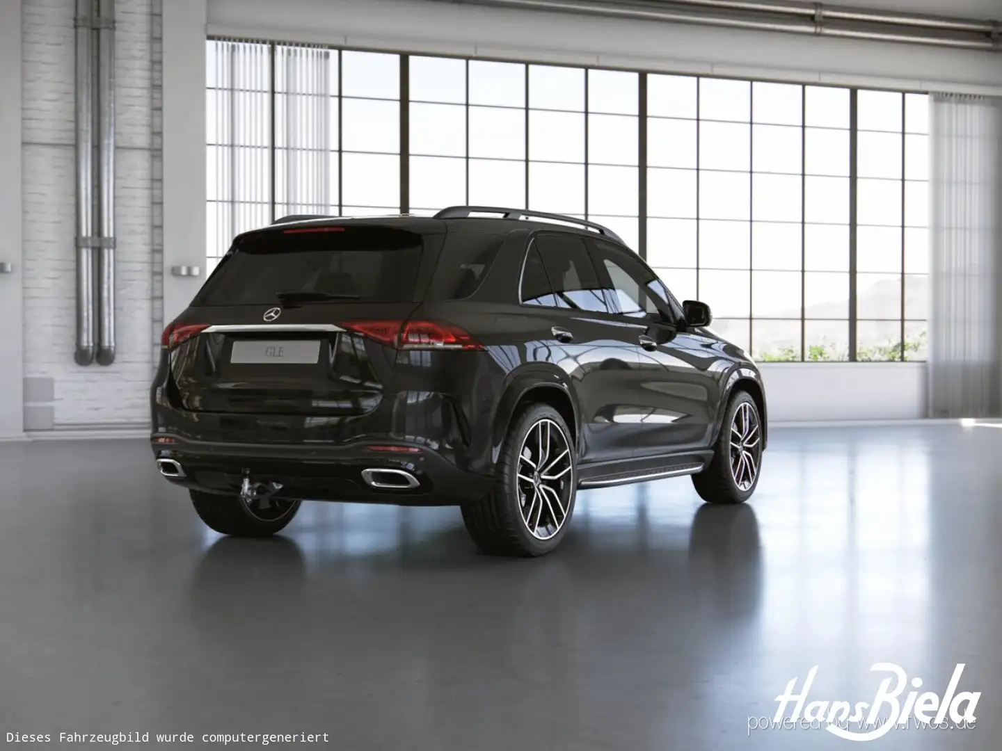 Mercedes-Benz GLE 580 GLE 580 4M AMG/22"/Pan/Burm/Multi/360/HUD/Standh Schwarz - 2