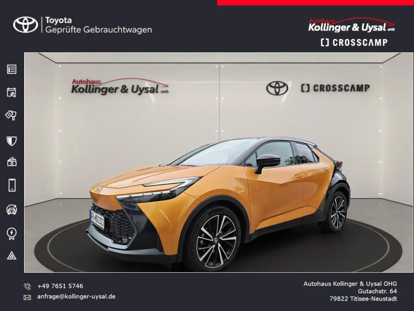 Toyota C-HR 2.0 Hybrid Lounge Premiere Or - 1