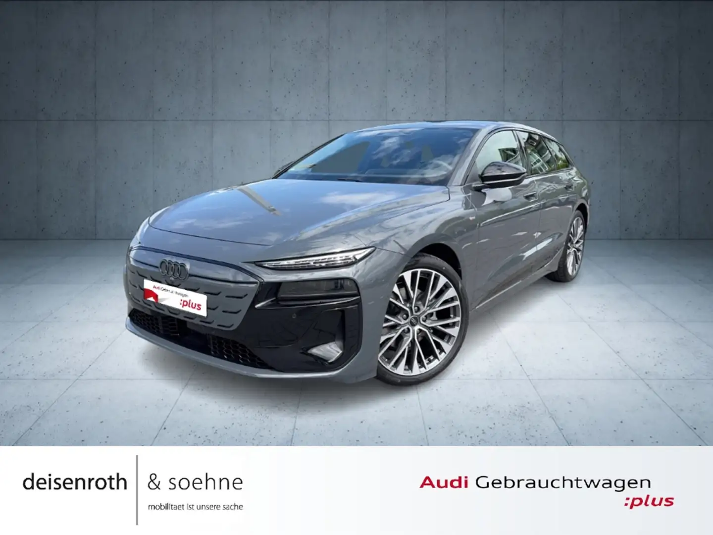 Audi A6 Avant S line LED+/21''/Assist/Nav/Tech/ACC/Kam/Ass Grijs - 1