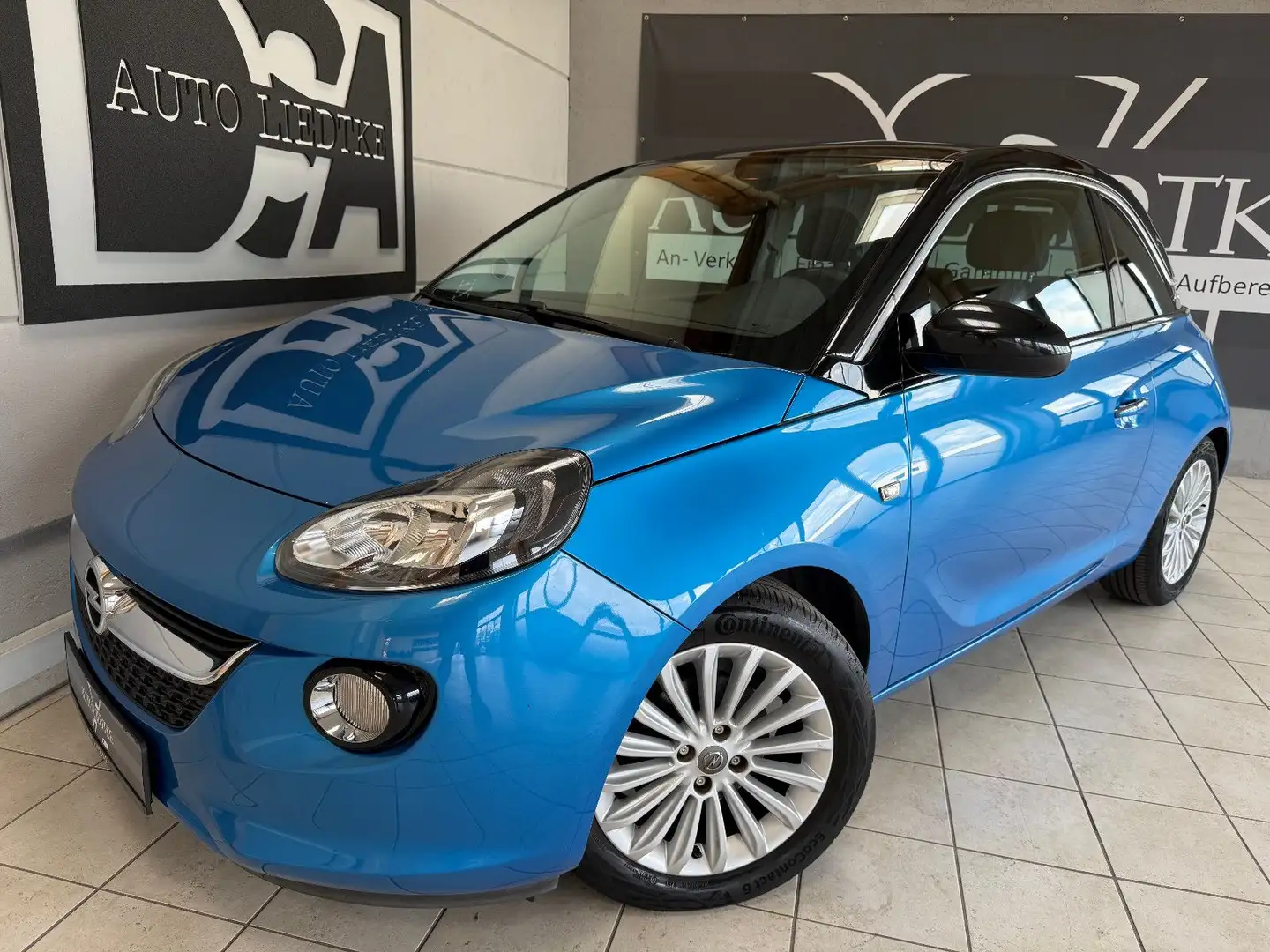 Opel Adam Glam/Panorama/Klimaaut./Sitzhz./PDC Blau - 1