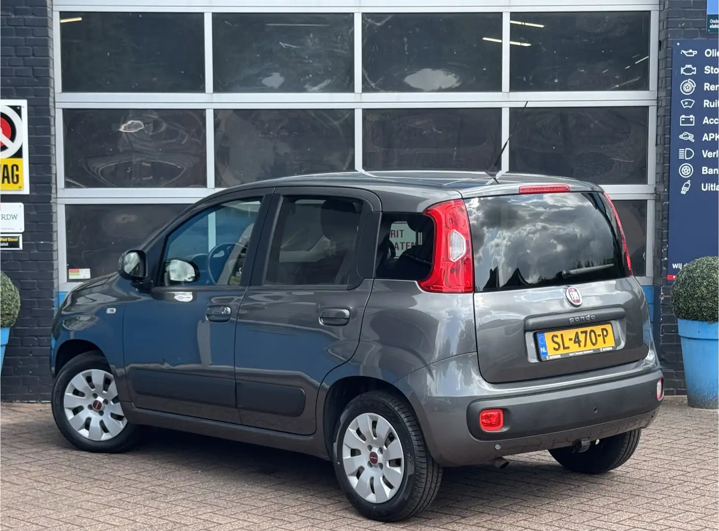 Fiat Panda 0.9 TwinAir Lounge GRATIS Afleverpakket! | Automaa Grijs - 2