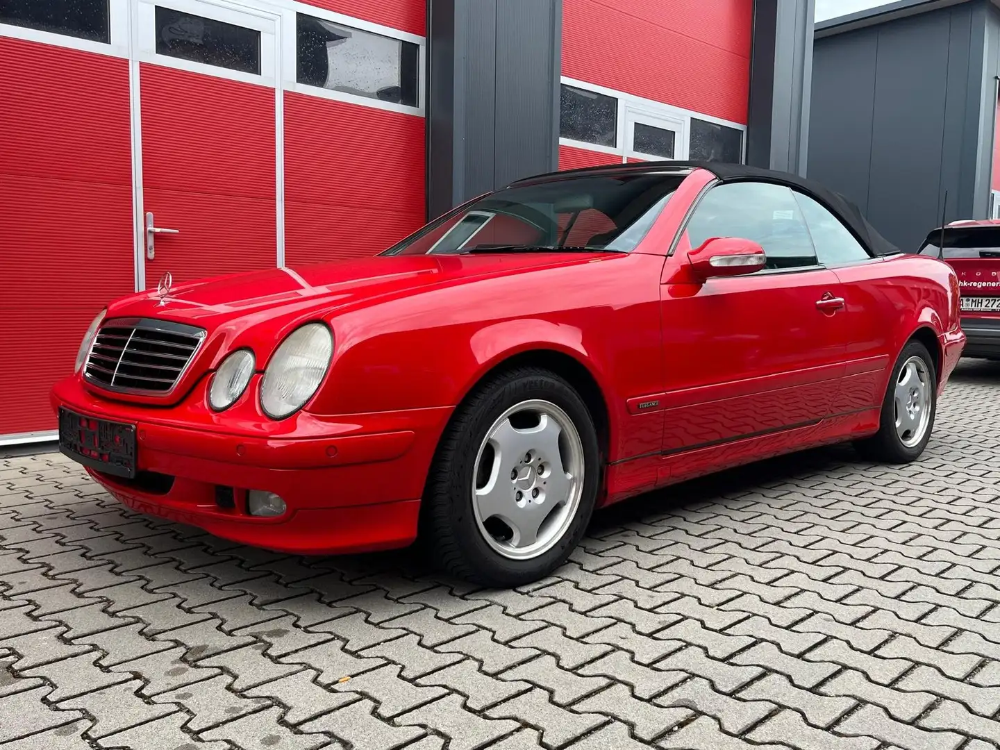 Mercedes-Benz CLK 230 Cabrio Kompressor Elegance Czerwony - 2