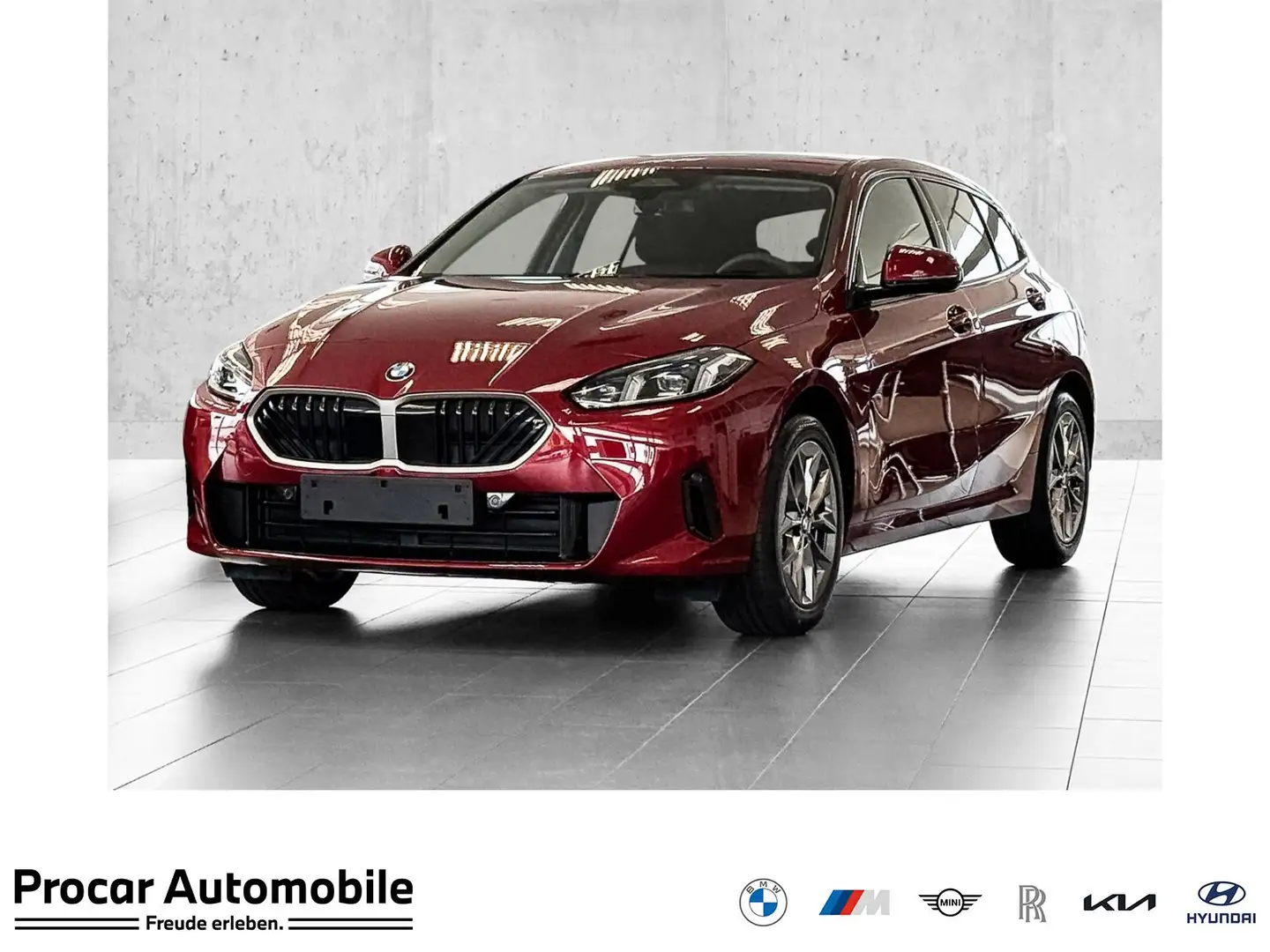 BMW 116 NAV+LED+PDC+KAMERA+SHZG+DRIVING ASSISTANT Rosso - 1