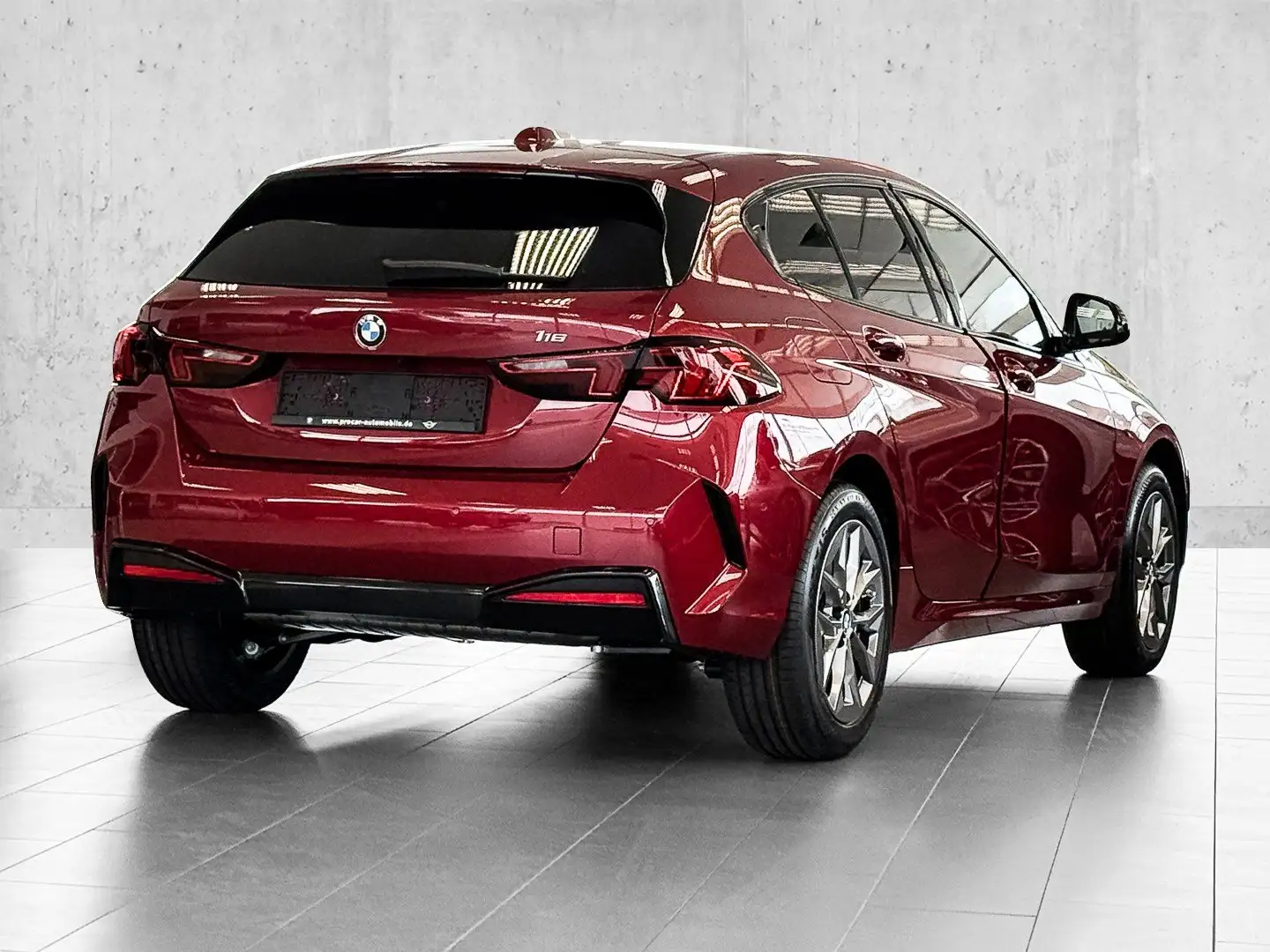 BMW 116 NAV+LED+PDC+KAMERA+SHZG+DRIVING ASSISTANT Rosso - 2
