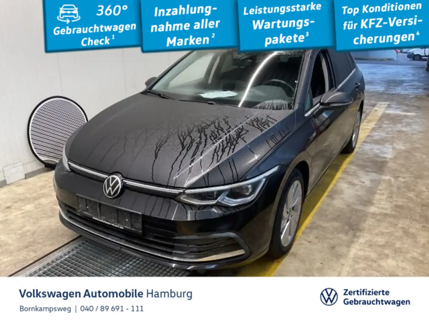 Volkswagen Golf Variant Golf VIII Variant 2.0 TDI Style DSG LED Navi Schwarz - 1