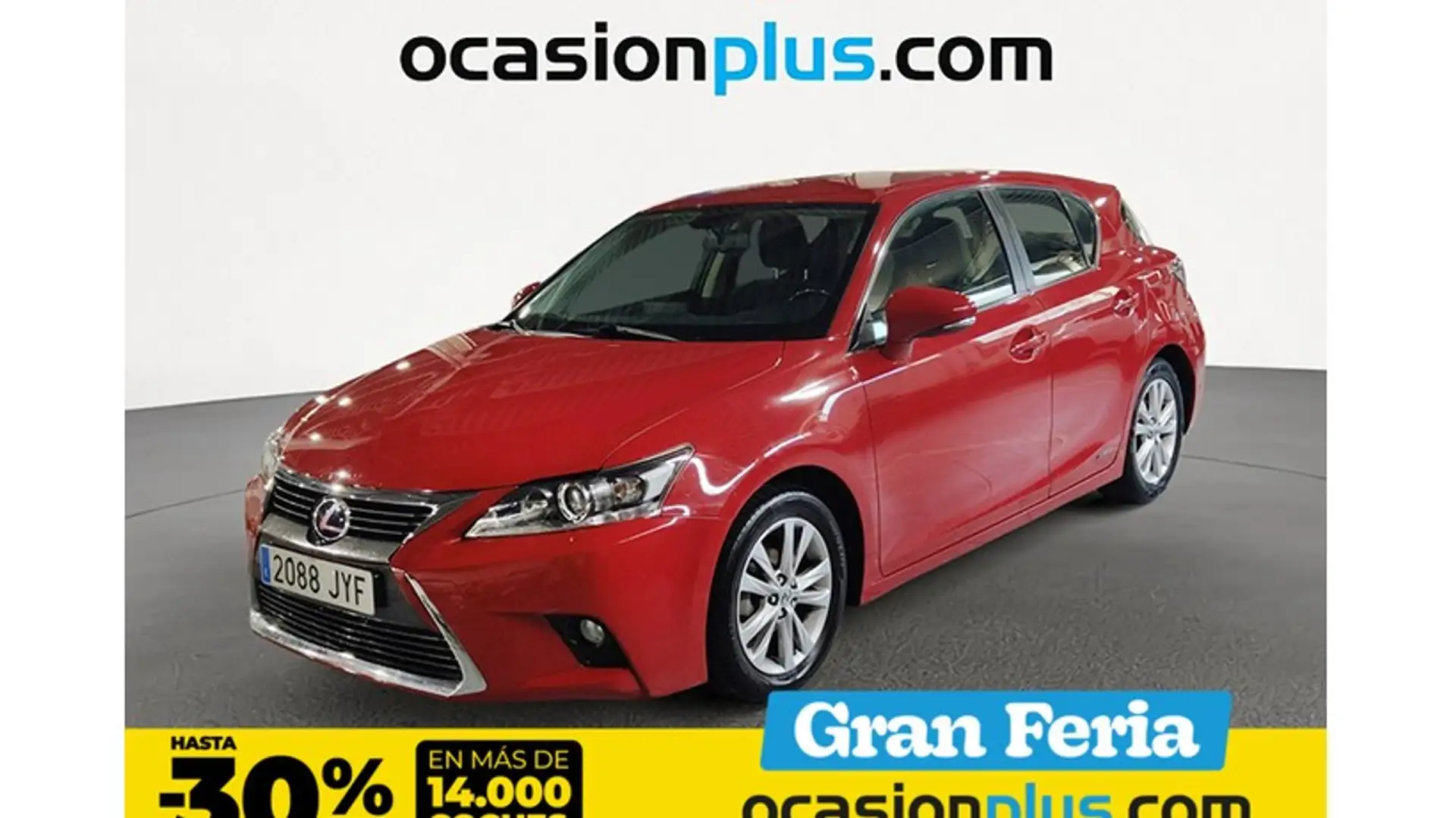 Lexus CT 200h Executive Tecno Rojo - 1