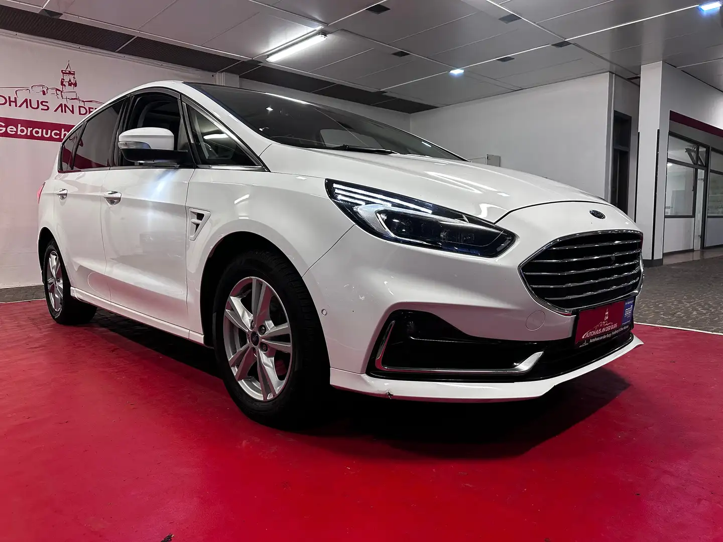 Ford S-Max Titanium//ACC//Pano//Keyless Blanc - 1