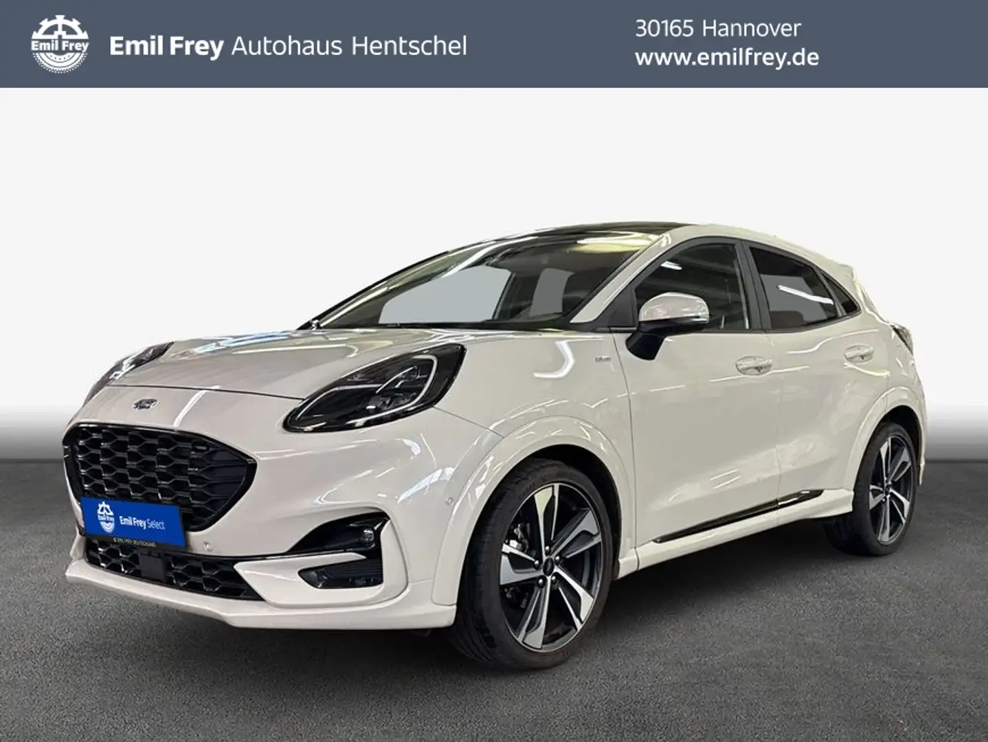Ford Puma 1.0 EcoBoost Hybrid ST-LINE X*B&O*LED* Blanc - 1