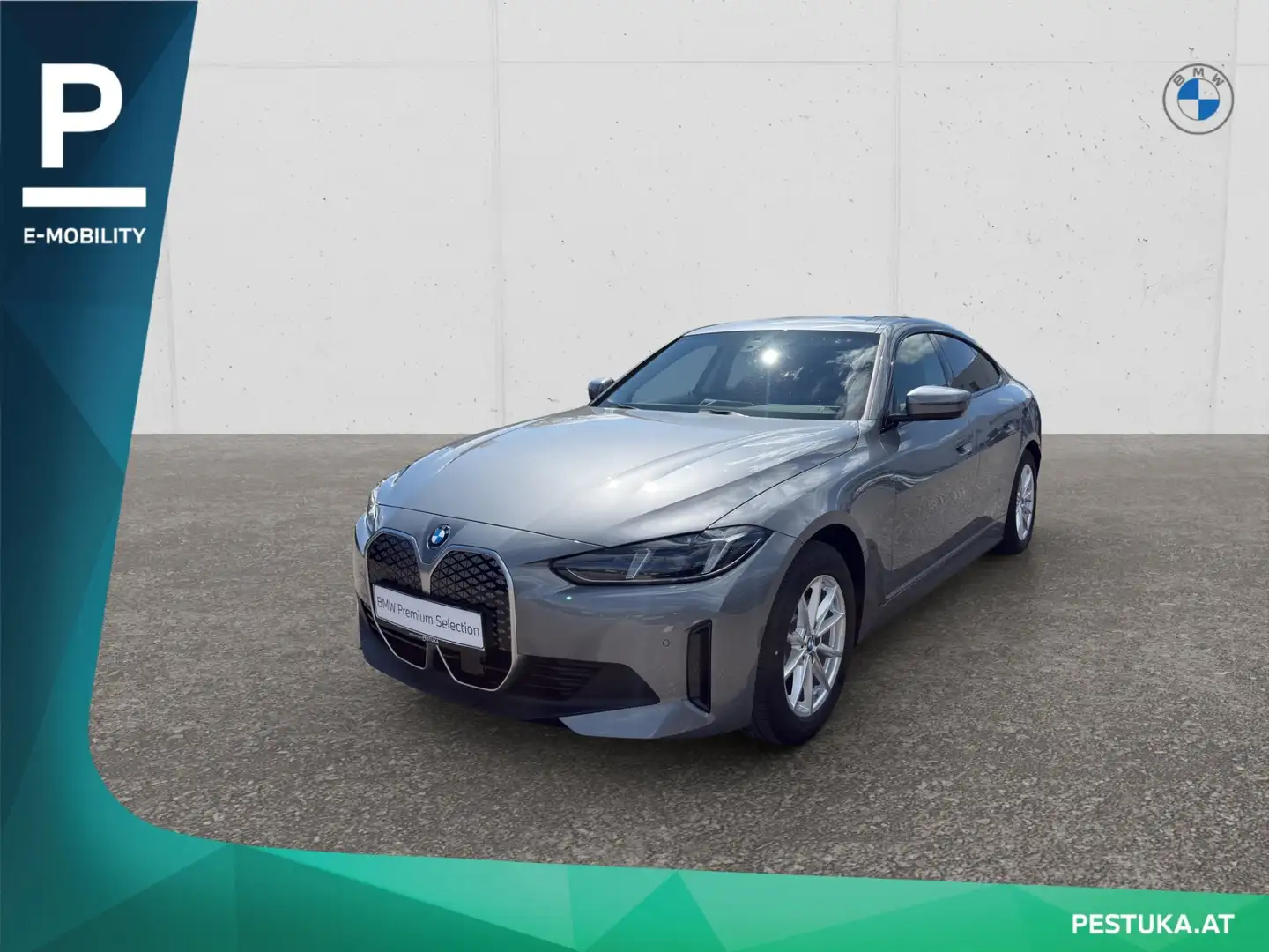BMW i4 Gran Coupe eDrive35 Grau - 1