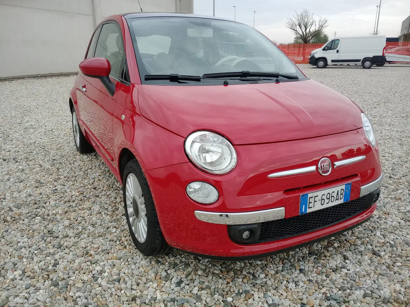 Fiat 500 500 III 1.2 Lounge 69cv Rouge - 2