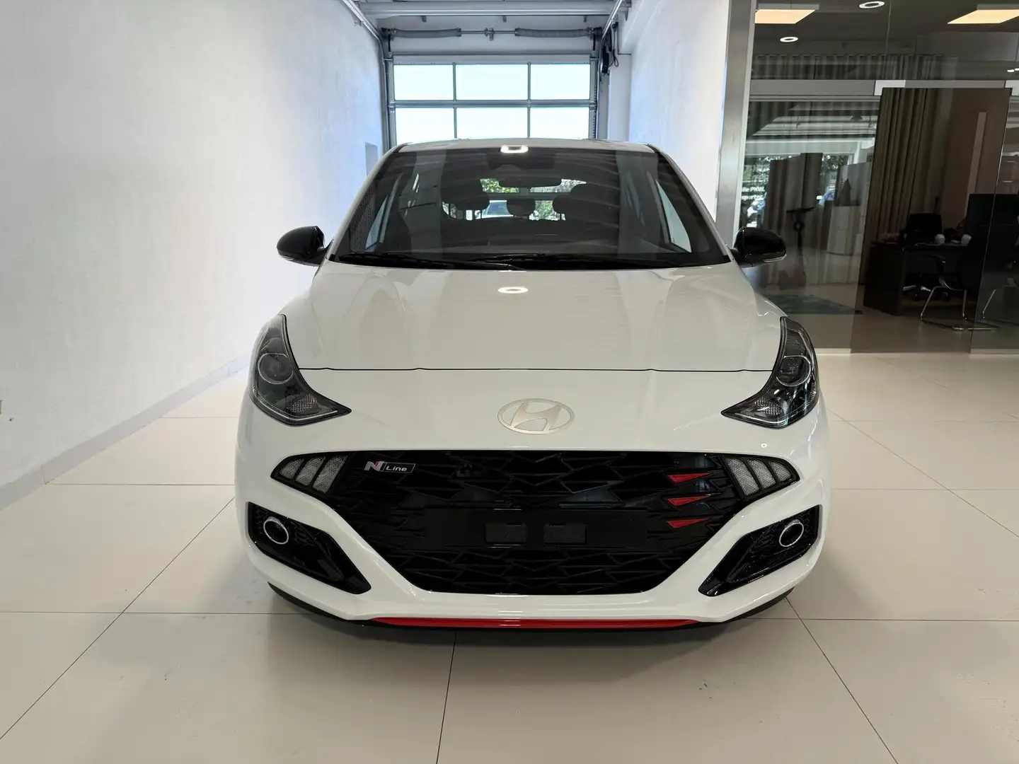 Hyundai i10 N Line 1.0 T-GDI 66 kW (90 PS) Line-Interieur-P... Weiß - 2