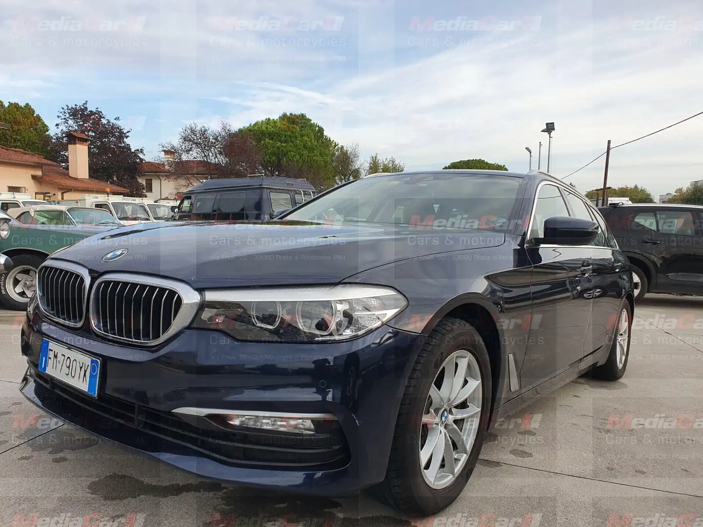 BMW 520 Serie 5 Blu/Azzurro - 1