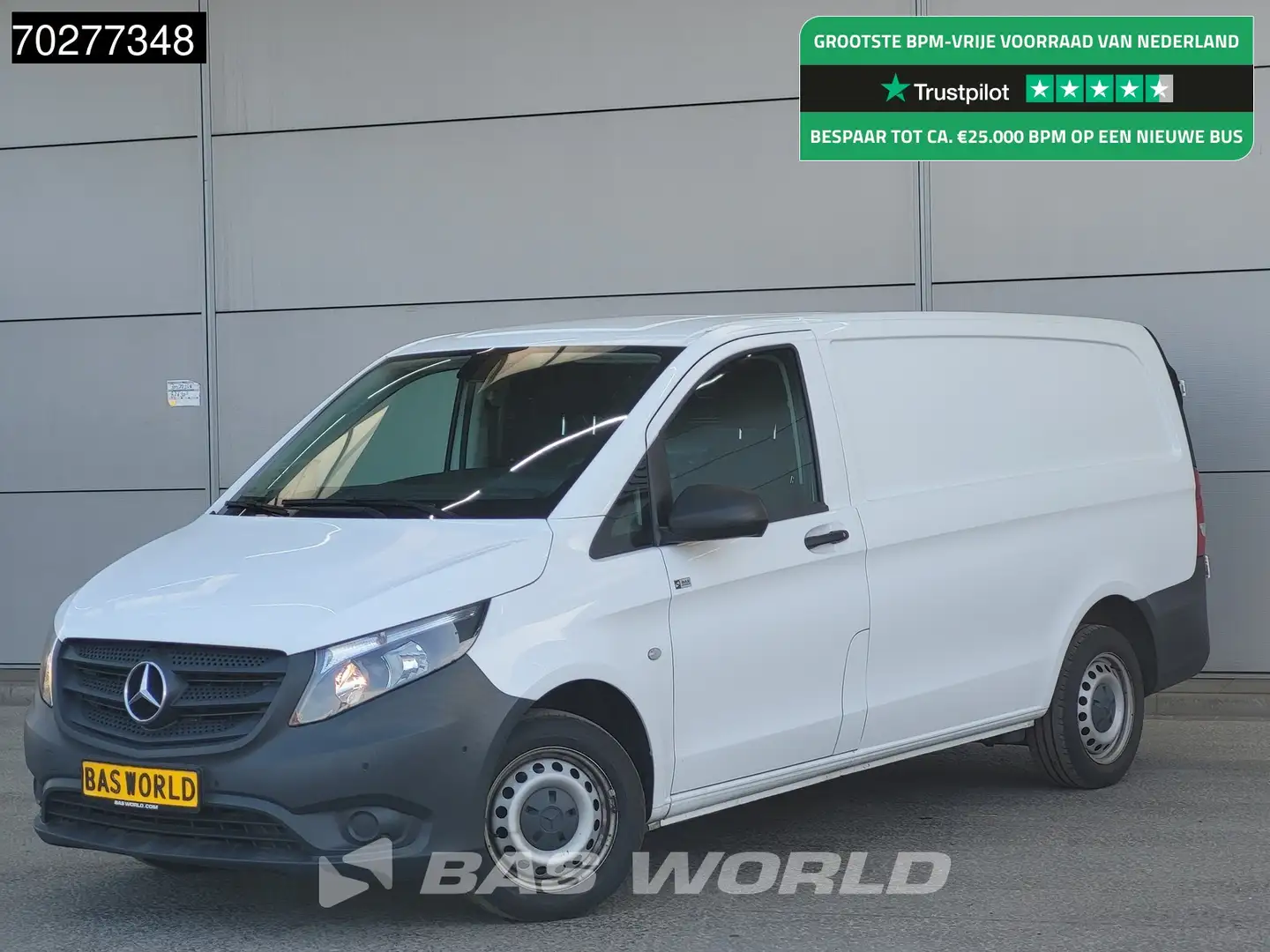 Mercedes-Benz Vito 114 Automaat L2H1 Trekhaak Navi Airco Cruise Camer Wit - 1