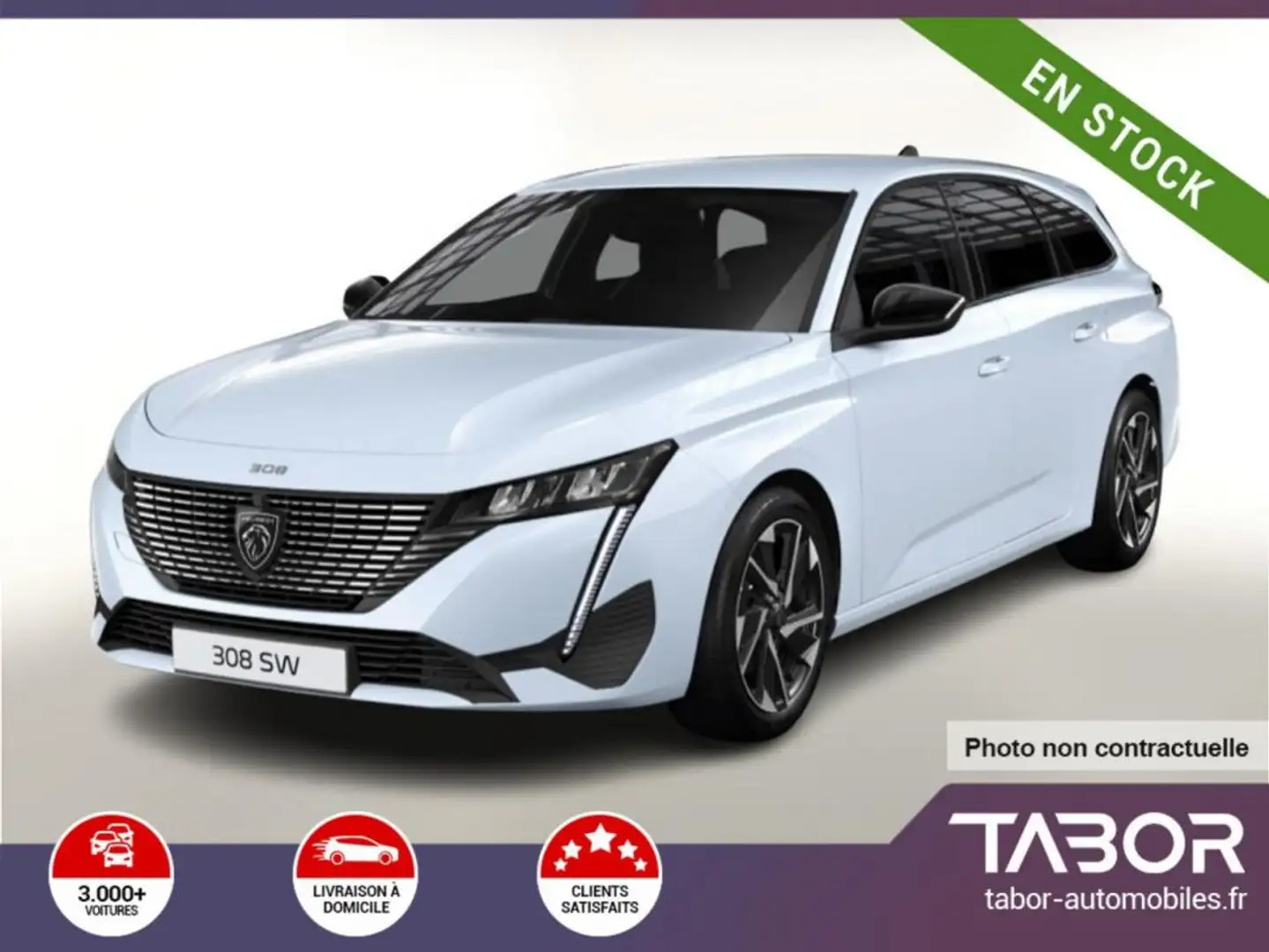Peugeot 130 EAT8 Allure 360° SHZ GPS Reg Biały - 1