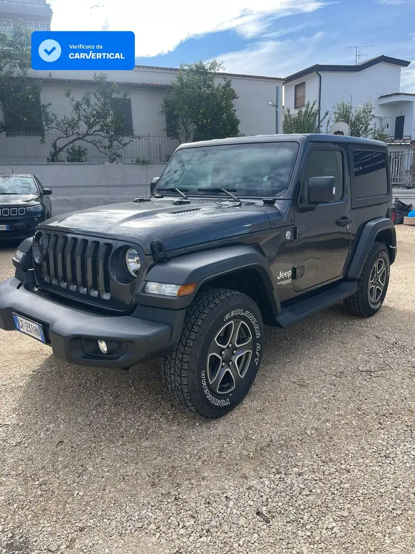Jeep Wrangler Wrangler IV 2.0 turbo Sport auto Gris - 1