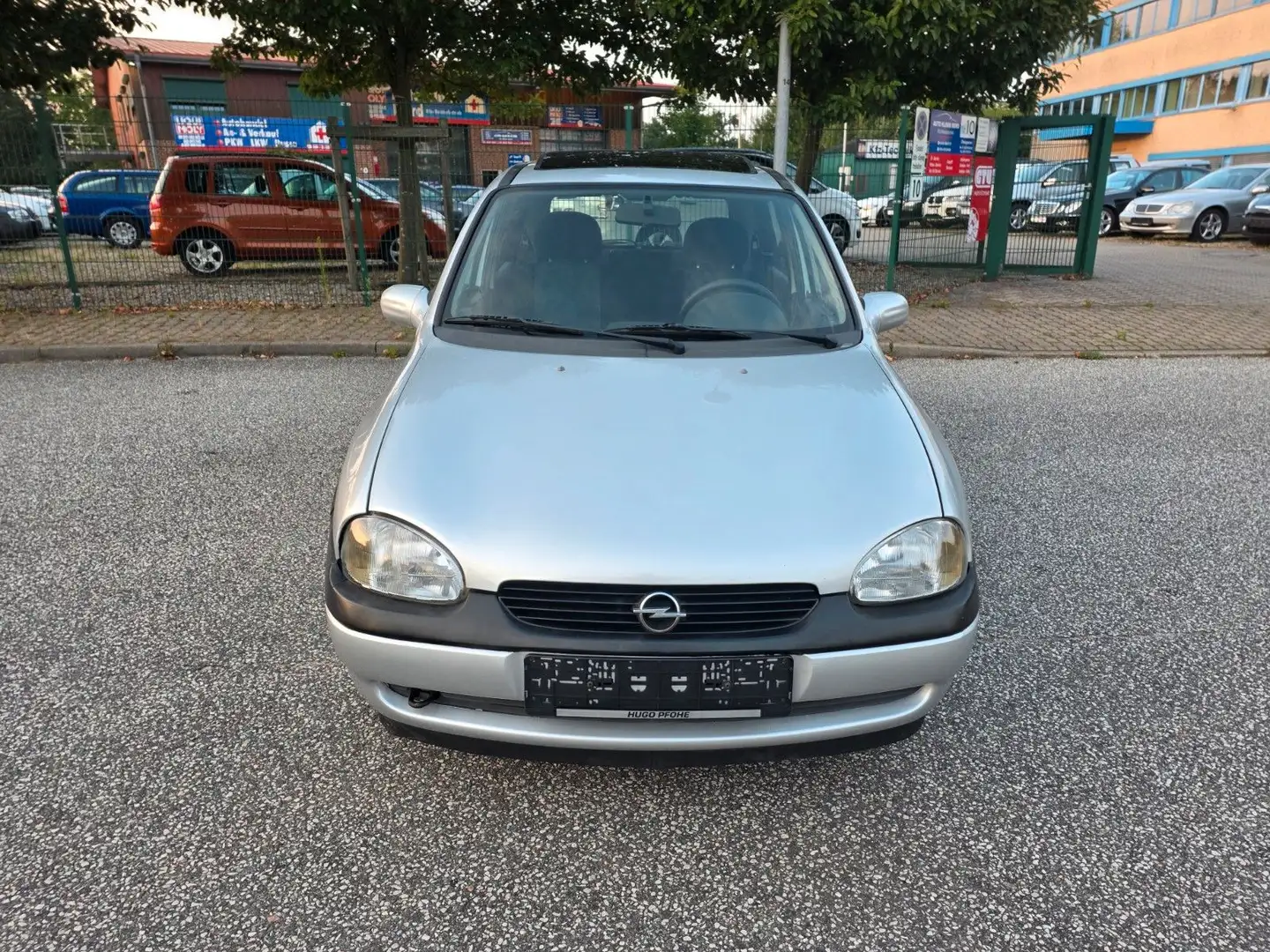 Opel Corsa 1.2 16V Edition 2000-AUTOMATIK-TÜV NEU Gris - 2