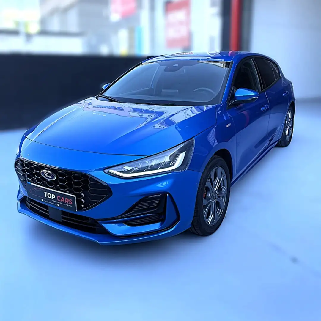 Ford Focus 1.0 Ecoboost MHEV ST-Line Design SIP 125 Azul - 2