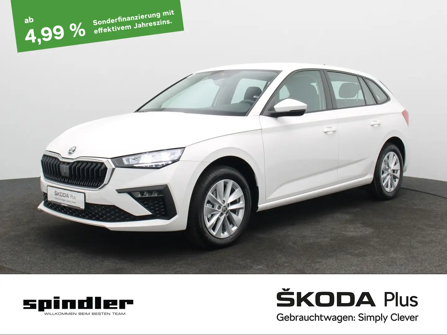 Skoda Scala Selection 1.0 TSI DSG/ LED, RFK, Navi, SZH Bianco - 1