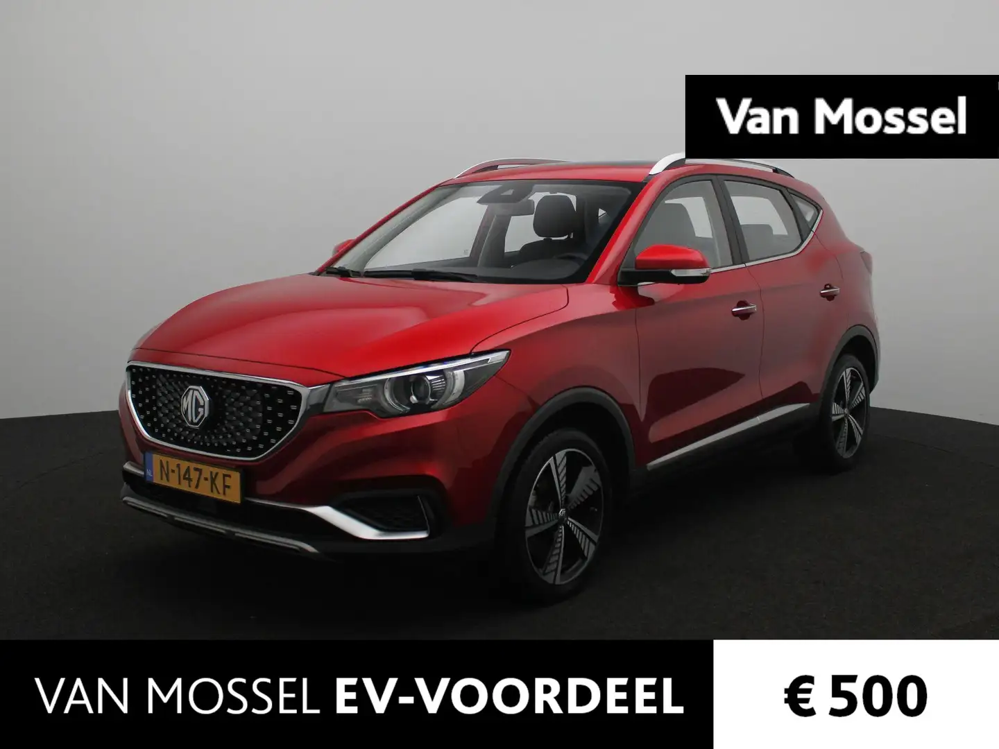 MG ZS EV Luxury 45 kWh | Navi | Panoramadak | Leder | Ca Rood - 1