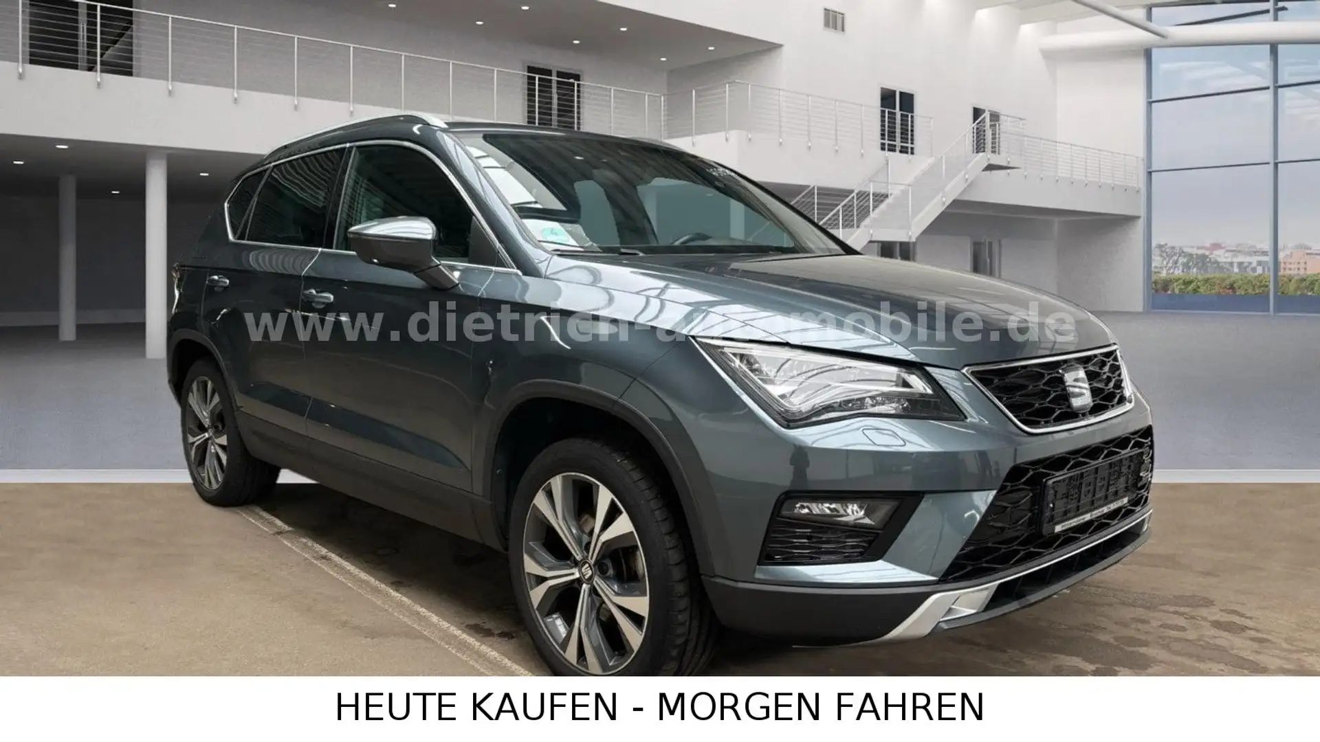 SEAT Ateca Xcellence 1,4 TSi DSG PDC SHZ LED NAVi ALU Gris - 2