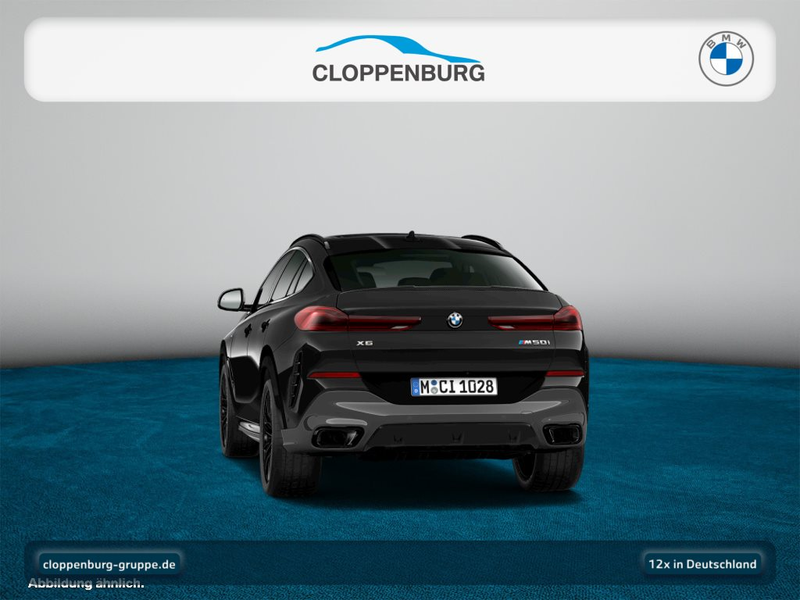 BMW X6 M50i Head-Up+Navi+Pano+Laser+ACC+SiKlima+SHZ — photo 8