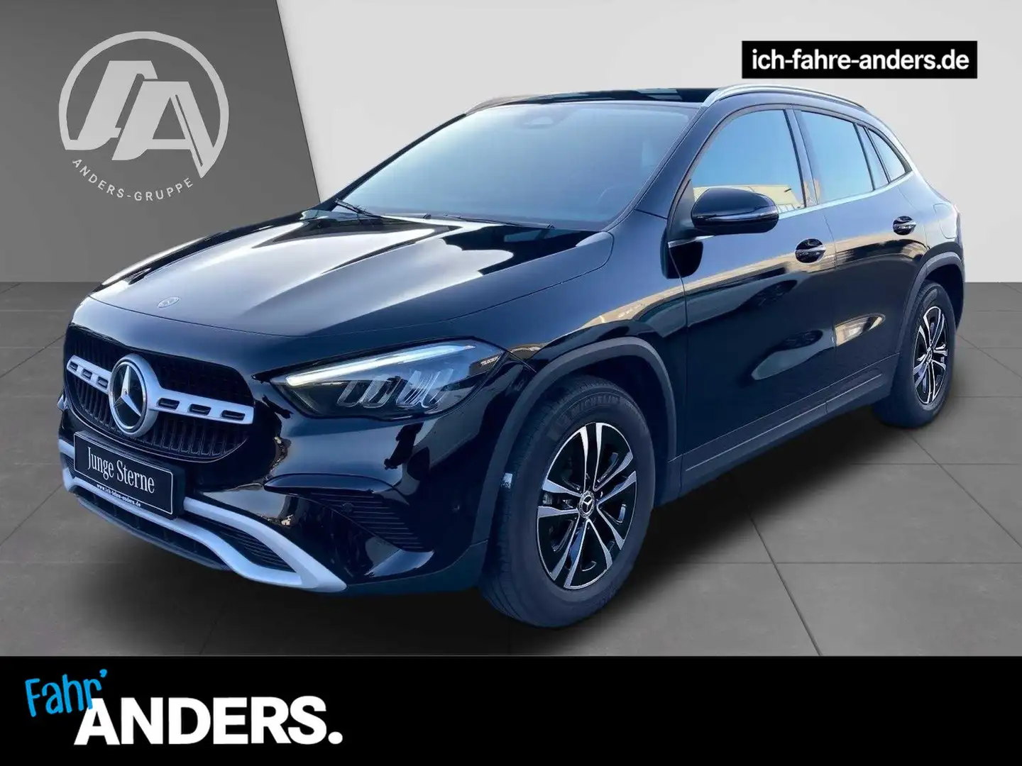 Mercedes-Benz GLA 180 Advanced+MBUX+SHZ+LED+PDC+Kamera+EASY-P. Noir - 1