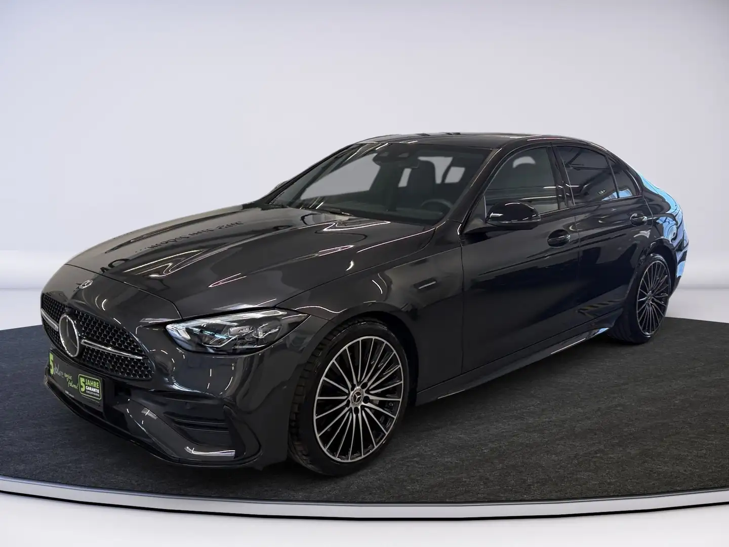 Mercedes-Benz C 200 d AMG LINE DISTRONIC SITZKLIMA SITZHEIZUNG Grau - 2