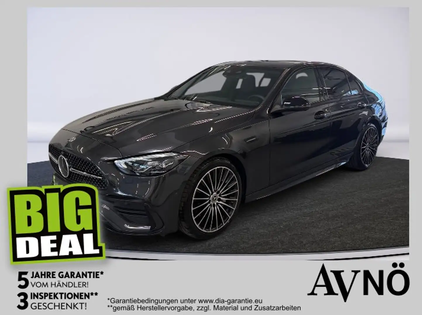 Mercedes-Benz C 200 d AMG LINE DISTRONIC SITZKLIMA SITZHEIZUNG Grau - 1