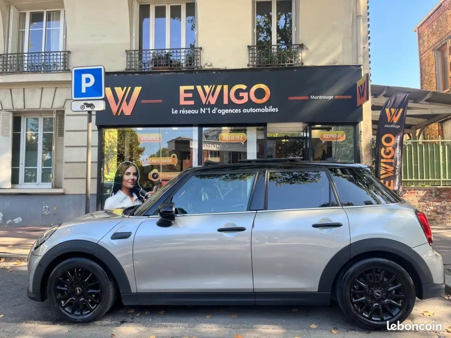 MINI Cooper 136ch Edition Premium BVA7 5P Gris - 2