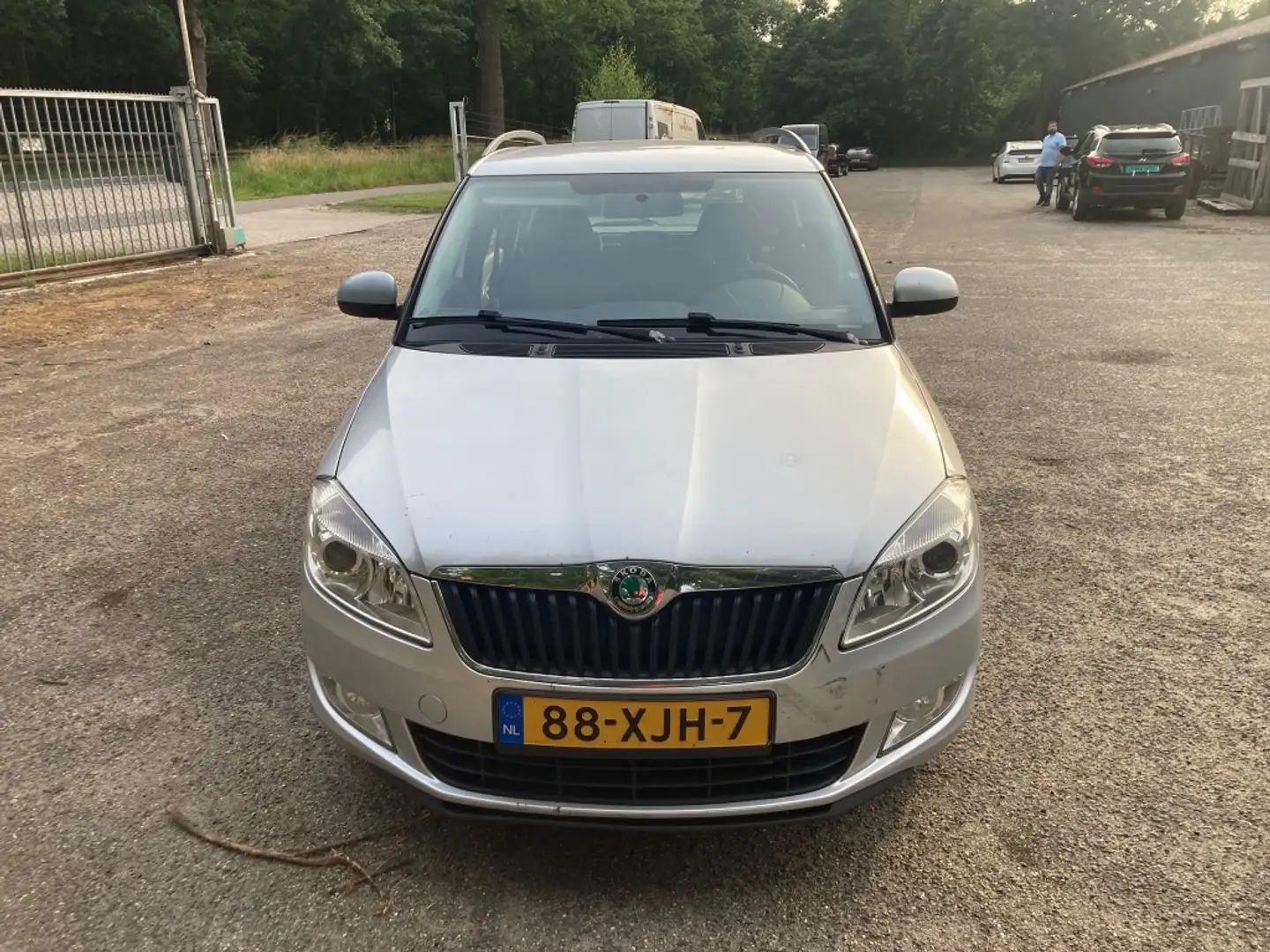 Skoda Fabia Combi 1.2 TDI Greenline Gris - 2