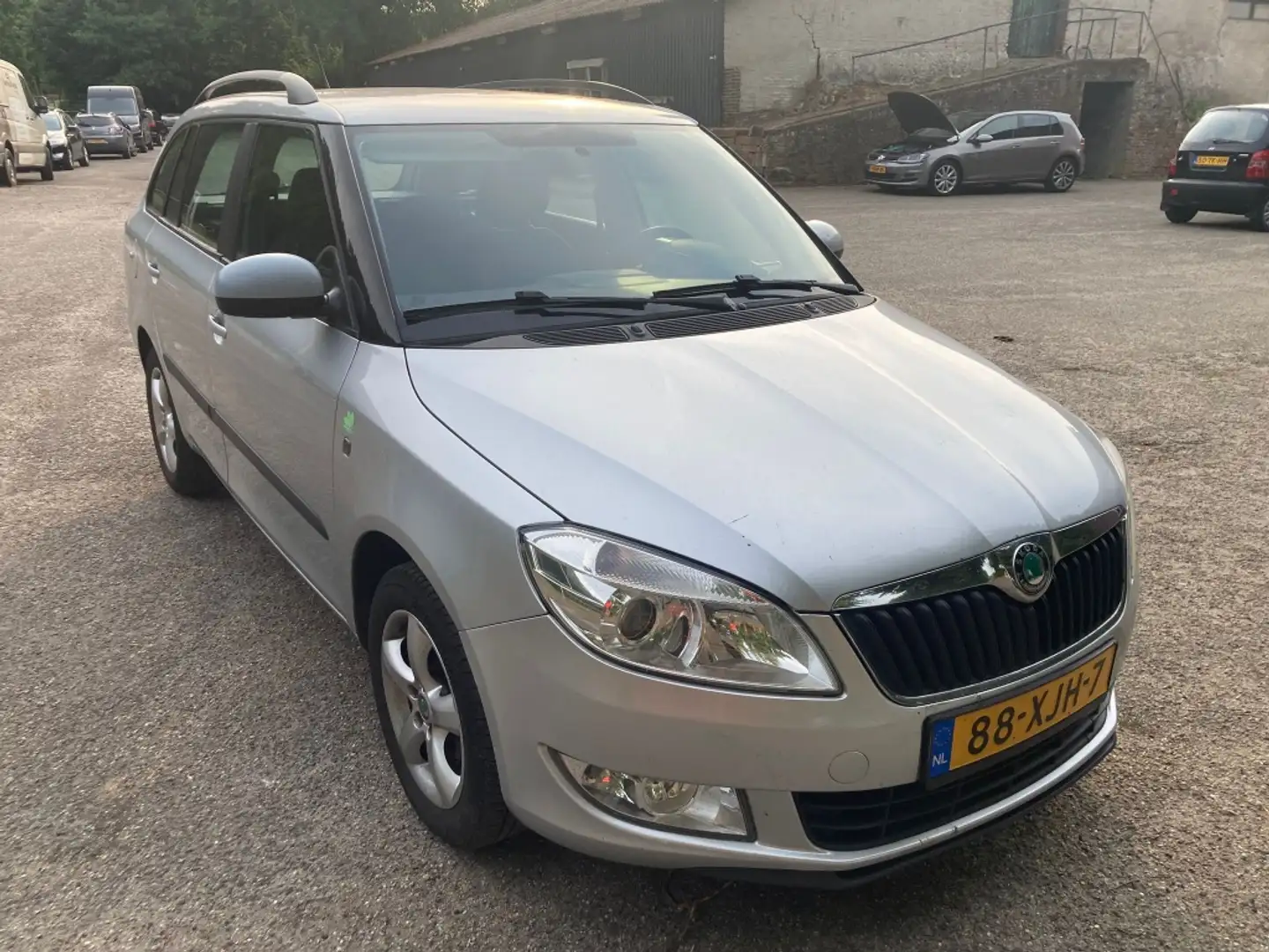 Skoda Fabia Combi 1.2 TDI Greenline Gris - 1