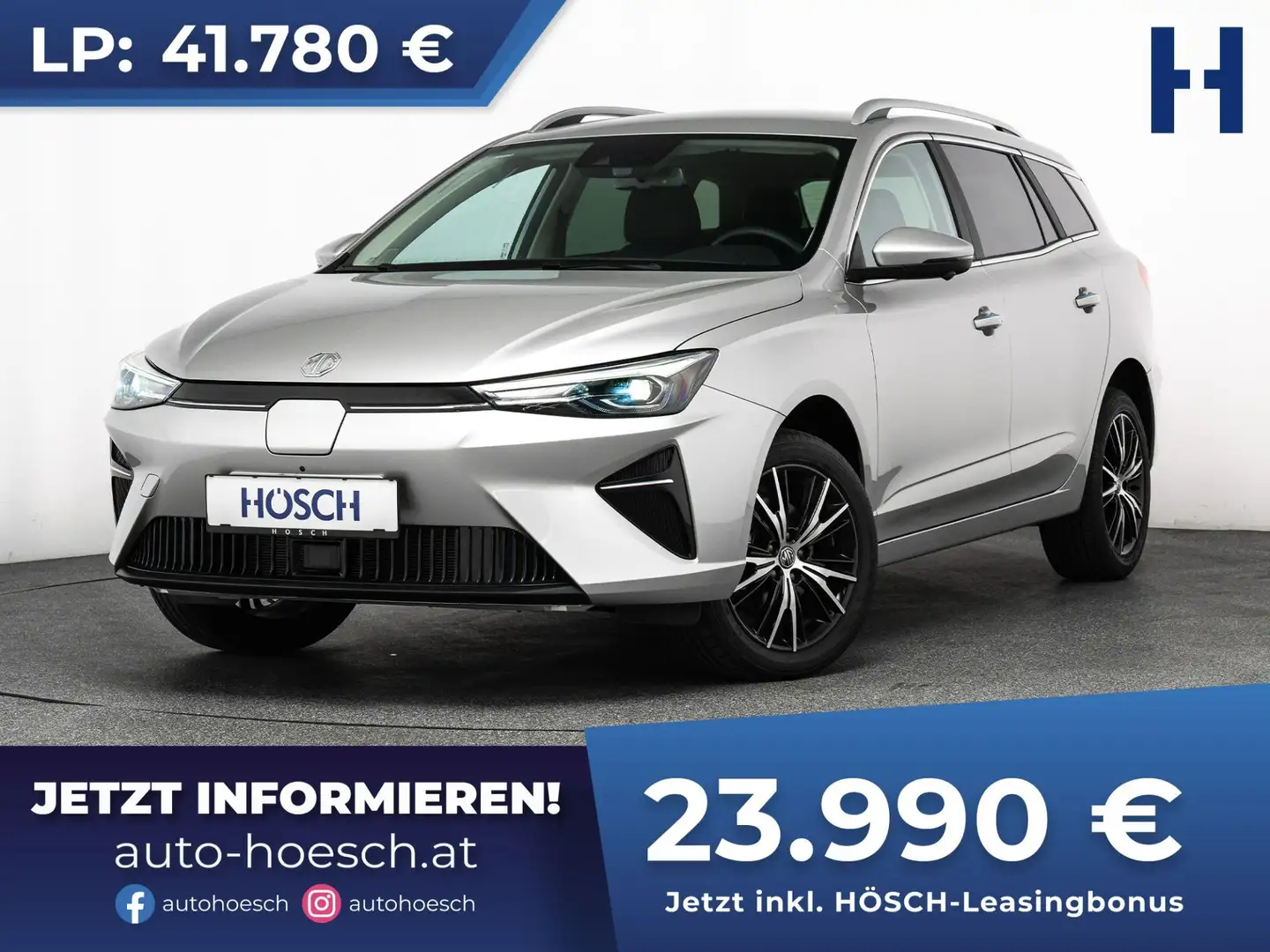 MG MG5 61kWh Luxury Long Range NEU MEGAPREIS -43% Silber - 1